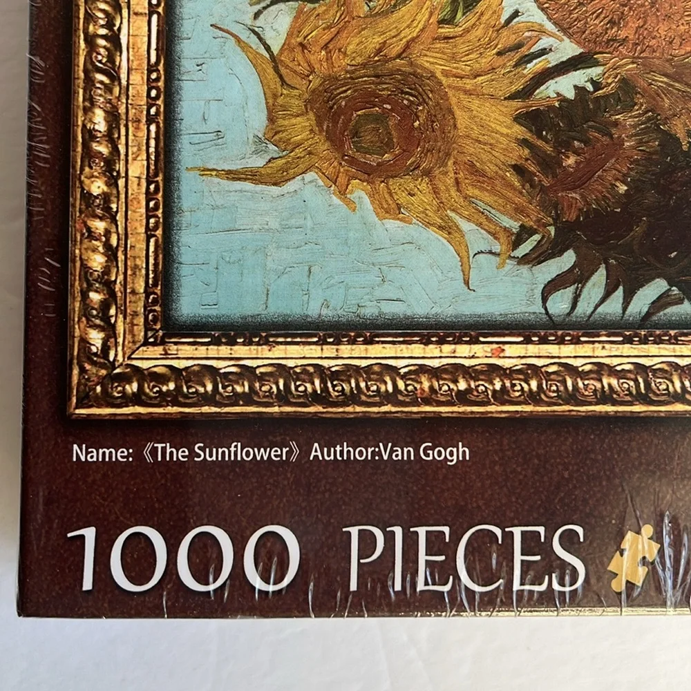 Van Gogh Sunflowers 1000 Piece Puzzle Museum Collection NWT - Picture 3 of 8